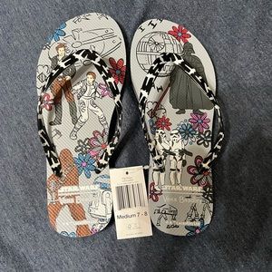 Vera Bradley Star Wars flip flops